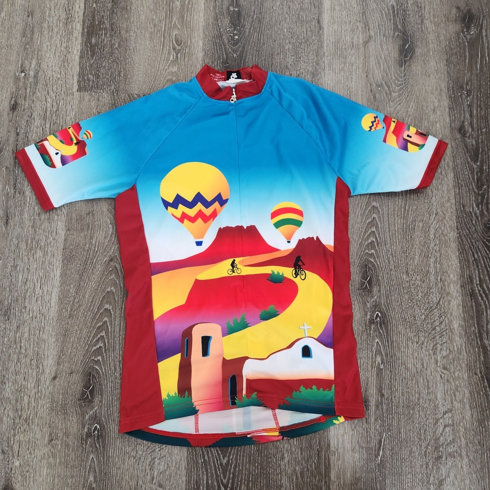 Champion System Cycling Jersey Small Southwest Hot Air Balloon Free Spirit Wear
